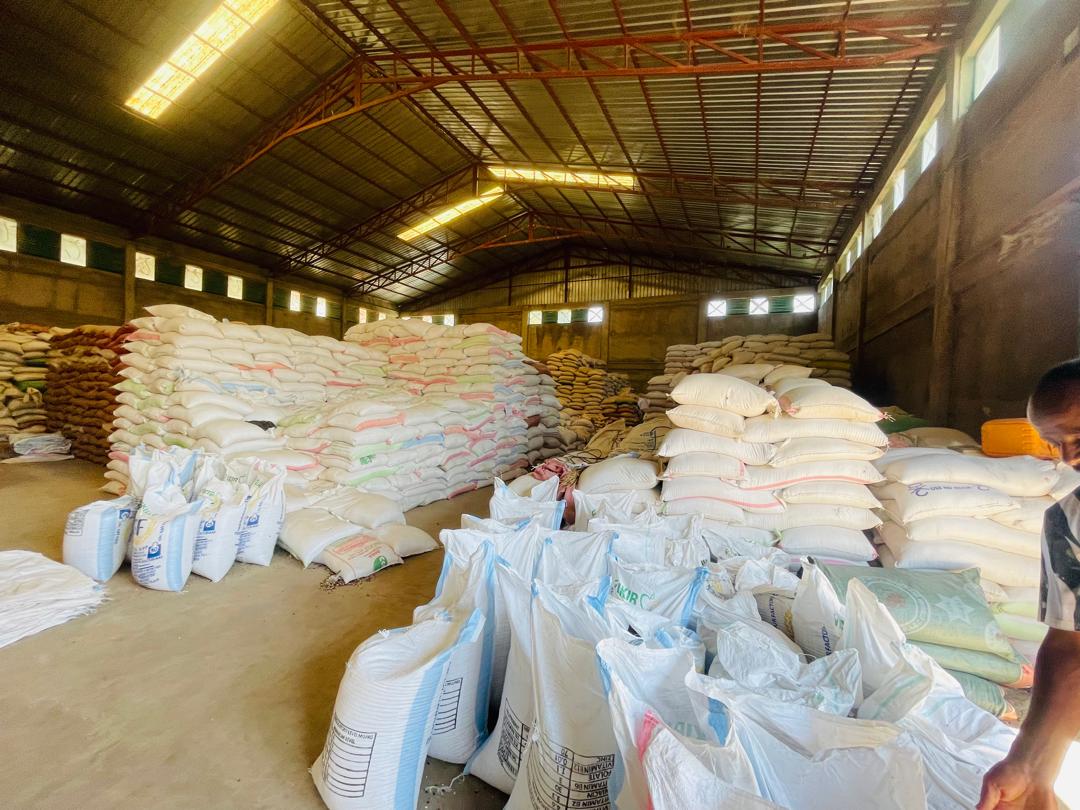 Prime AgroFeed warehouse pallets